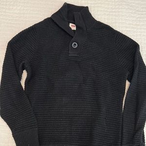 Heavy Black Levi's Sweater